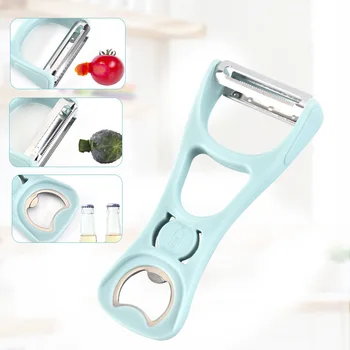 Household Three-in-one Bottle Opener with Bottle Opener Multi-purpose Planing Three-in-one Multifunctional Peeling Device
Household Three-in-one Bottle Opener with Bottle Opener Multi-purpose Planing Three-in-one Multifunctional Peeling Device