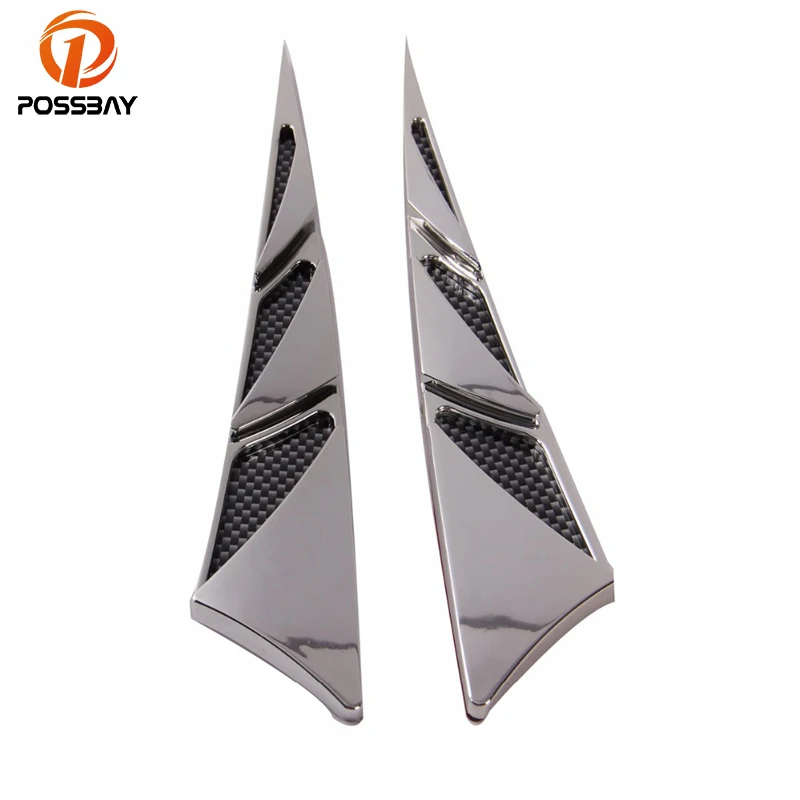 POSSBAY Universal 2x ABS Auto Automobile Car Decorative Outlet Air Intake Hood Flow with Glue Sticker Electroplating
POSSBAY Universal 2x ABS Auto Automobile Car Decorative Outlet Air Intake Hood Flow with Glue Sticker Electroplating