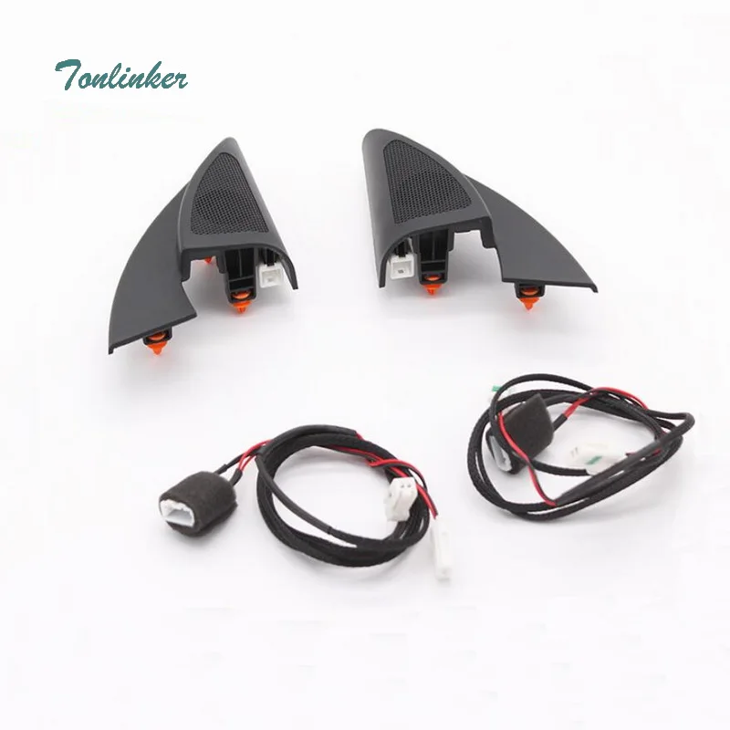 Tonlinker Original car parts for Kia K2 RIO 2017 Triangle head tweeter speakers car audio trumpet speakers tweeter with wire
Tonlinker Original car parts for Kia K2 RIO 2017 Triangle head tweeter speakers car audio trumpet speakers tweeter with wire