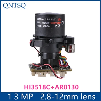 XMeye 2.8-12mm Autozoom 1.3MP (1280*960)H.264 IP Camera,HI3518C+AR0130 CMOS IP Camera Module,IP PCB board DWDR+ONVIF
XMeye 2.8-12mm Autozoom 1.3MP (1280*960)H.264 IP Camera,HI3518C+AR0130 CMOS IP Camera Module,IP PCB board DWDR+ONVIF