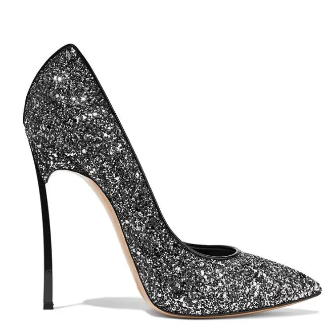 BONJEAN Bling bling Glitter Embellished High Heel Shoes Woman Pointed Toe Thin Heels Pumps Sexy Party Wedding Shoes Black White
BONJEAN Bling bling Glitter Embellished High Heel Shoes Woman Pointed Toe Thin Heels Pumps Sexy Party Wedding Shoes Black White