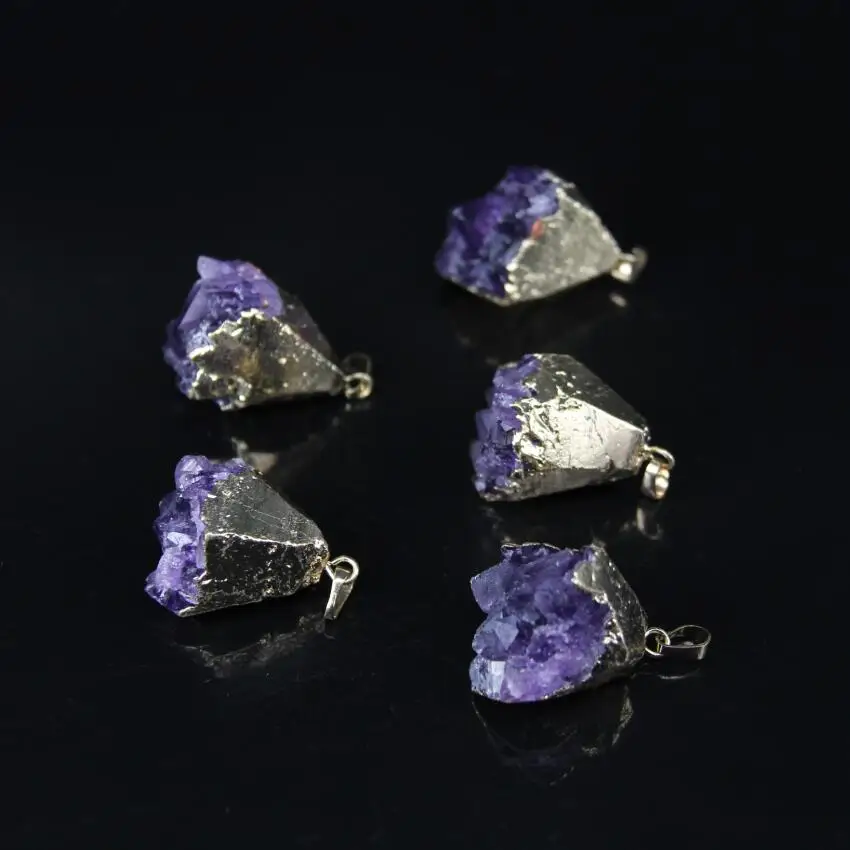 5pcs/lot,Amethysts Geode Faceted nugget Pendant,Purple Crystal Raw Quartz Gold Edge Freeform cut slice nugget Pendant Necklace
5pcs/lot,Amethysts Geode Faceted nugget Pendant,Purple Crystal Raw Quartz Gold Edge Freeform cut slice nugget Pendant Necklace