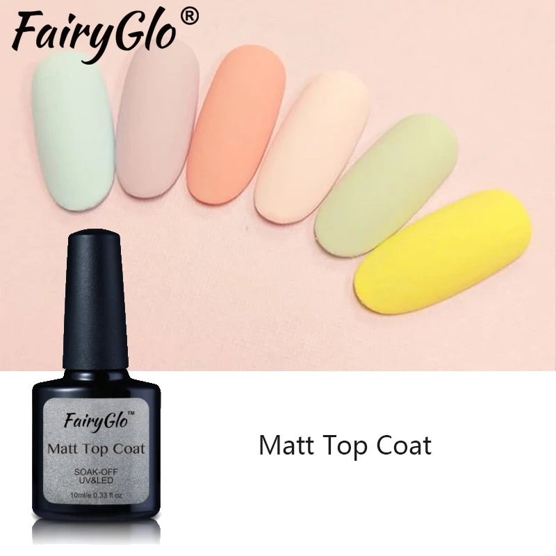 FairyGlo Matt Top Coat 10ML Gel Varnish Gels For Nail Art Nail Polish Semi Permanent Gel Nail Polish Soak Off Matt Top Coat
FairyGlo Matt Top Coat 10ML Gel Varnish Gels For Nail Art Nail Polish Semi Permanent Gel Nail Polish Soak Off Matt Top Coat