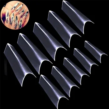100pcs Nail Art V-shapeFerrari Style Half Cover French Manicure False Nail Tips Fake Nails Artificial Nails Beauty Products
100pcs Nail Art V-shapeFerrari Style Half Cover French Manicure False Nail Tips Fake Nails Artificial Nails Beauty Products