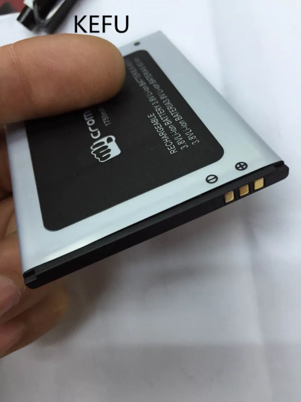 Q414 1750 мАч батарея для Micromax холст Blaze 4G +/Q424 болт мобильного телефона | Мобильные