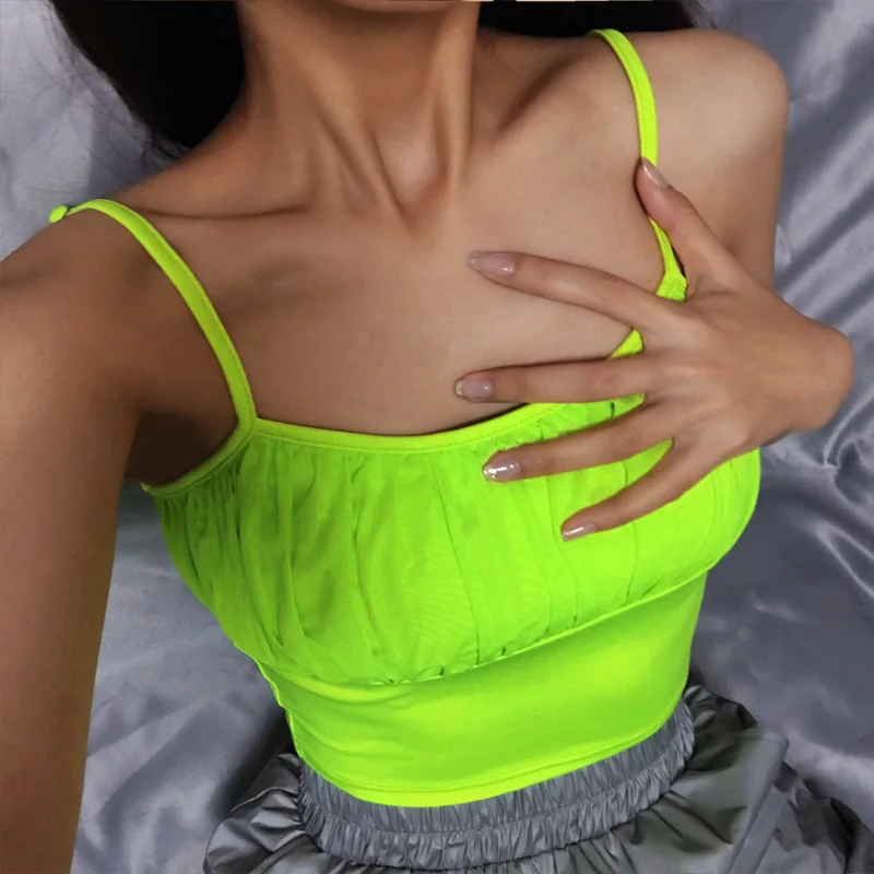 2019 Summer Camis Women New Sexy Casual Slim Sleeveless Ruched Tops Vest Solid Short Crop Tops Ladies Fitness Vest Women Camis
2019 Summer Camis Women New Sexy Casual Slim Sleeveless Ruched Tops Vest Solid Short Crop Tops Ladies Fitness Vest Women Camis