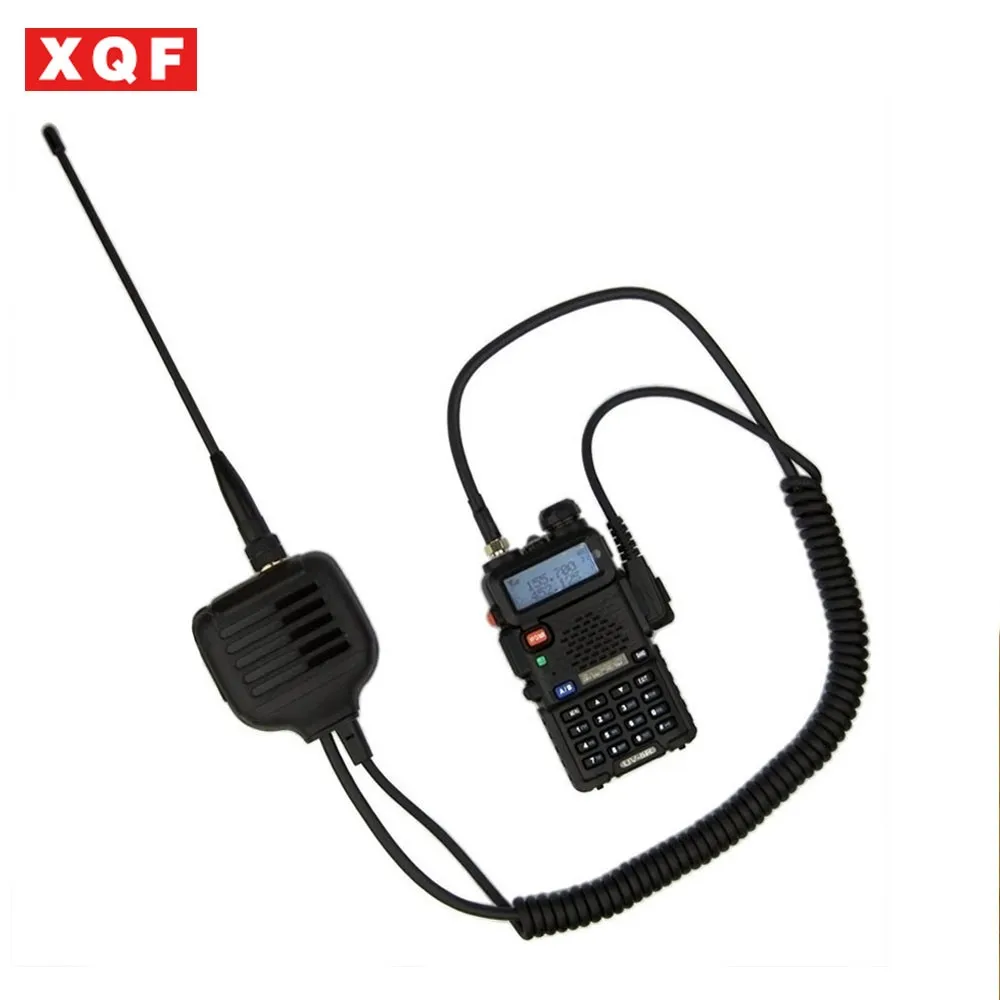 XQF BAOFENG Speaker Microphone for Ham Two Way Radio Walkie Talkie UV5R GT3 888s with antenna
XQF BAOFENG Speaker Microphone for Ham Two Way Radio Walkie Talkie UV5R GT3 888s with antenna