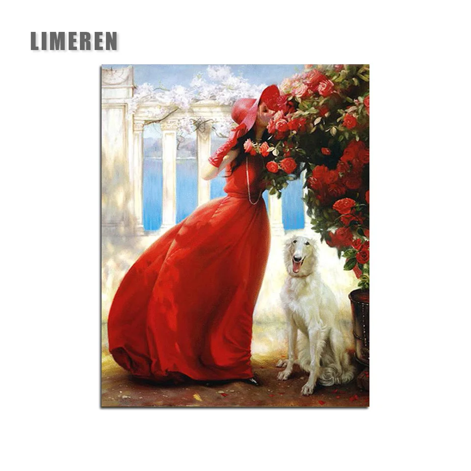 Unframed Number Painting On Canvas Pretty Girl Flower Dog Digital Painting By Numbers Decorations Wall Art Picture Home Decor
Unframed Number Painting On Canvas Pretty Girl Flower Dog Digital Painting By Numbers Decorations Wall Art Picture Home Decor