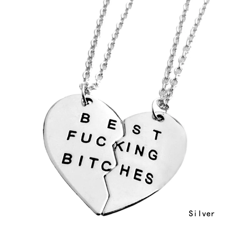 Broken Heart Necklace Special Popular Hot Novelty Two Halves Casual Gift Usable Faddish Style Fashion Simple
Broken Heart Necklace Special Popular Hot Novelty Two Halves Casual Gift Usable Faddish Style Fashion Simple