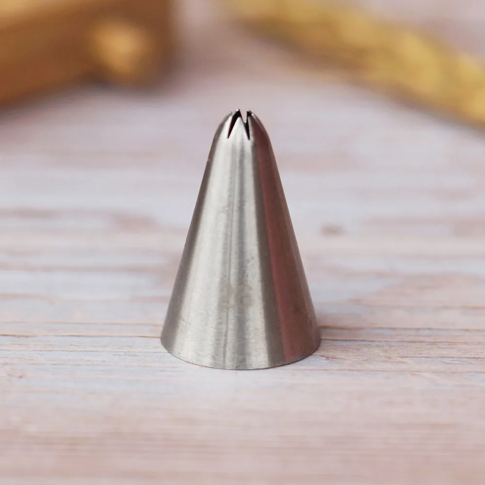 #26 Small Size Close Star Cake Decorating Pastry Piping Nozzle Icing Tips Cookies Bakeware Tool Stainless Steel
#26 Small Size Close Star Cake Decorating Pastry Piping Nozzle Icing Tips Cookies Bakeware Tool Stainless Steel