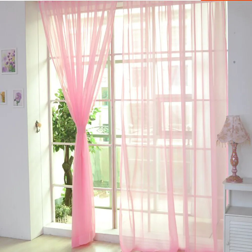 1 PCS Pure Color Tulle Door Window Curtain Drape Panel Sheer Scarf Valances Home Decor Jungle Forest Theme New arrive home dec
1 PCS Pure Color Tulle Door Window Curtain Drape Panel Sheer Scarf Valances Home Decor Jungle Forest Theme New arrive home dec