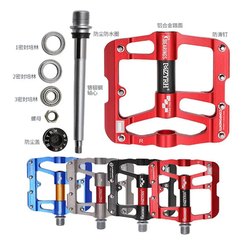 3 Bearings Bicycle Pedal Anti-slip Ultralight CNC MTB Mountain Bike Pedal Sealed Bearing Pedals Bicycle Accessories himalo
3 Bearings Bicycle Pedal Anti-slip Ultralight CNC MTB Mountain Bike Pedal Sealed Bearing Pedals Bicycle Accessories himalo