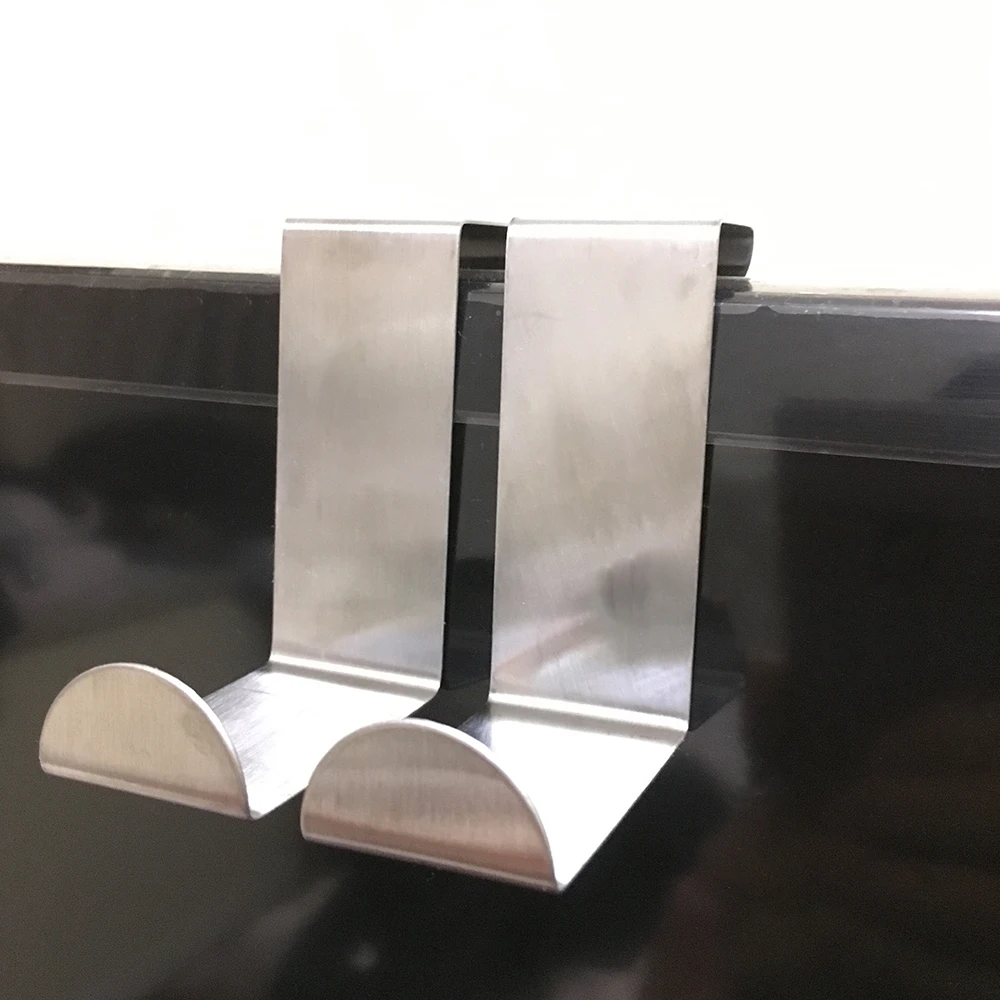 2PCS/Pair Home Shower Room Silver Over Door Hook Clothes Hanger Bathroom Kitchen Portable Stainless Steel Storage Accessory
2PCS/Pair Home Shower Room Silver Over Door Hook Clothes Hanger Bathroom Kitchen Portable Stainless Steel Storage Accessory