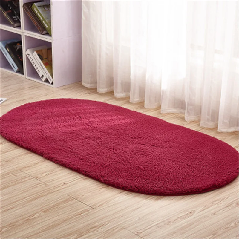 Water Absorption Shaggy Rugs 50*80CM bath Mats Anti-slip bathroom carpet water absorption Oval Carpet Floor mat for Toilet
Water Absorption Shaggy Rugs 50*80CM bath Mats Anti-slip bathroom carpet water absorption Oval Carpet Floor mat for Toilet