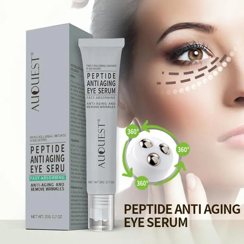 New EGF Peptide Ageless Eye Serum Cream Collagen Remove Wrinkles Fine Line Whitening Firming & Skin Repair Skin Care 20G
New EGF Peptide Ageless Eye Serum Cream Collagen Remove Wrinkles Fine Line Whitening Firming & Skin Repair Skin Care 20G