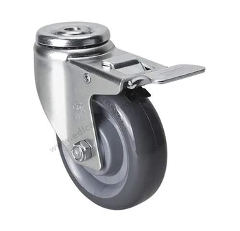 1PC EDL Medium Duty 4 Inch Casters Wheels 130Kg Polyurethane Wheels Castors Bolt Hole Iron Brake Locking Industrial for trolley
1PC EDL Medium Duty 4 Inch Casters Wheels 130Kg Polyurethane Wheels Castors Bolt Hole Iron Brake Locking Industrial for trolley