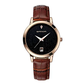 Sanda P194 famous luxury brand waterproof starry woman watch fashion belt simple female watch Relogio Faminino saat quartz watch
Sanda P194 famous luxury brand waterproof starry woman watch fashion belt simple female watch Relogio Faminino saat quartz watch