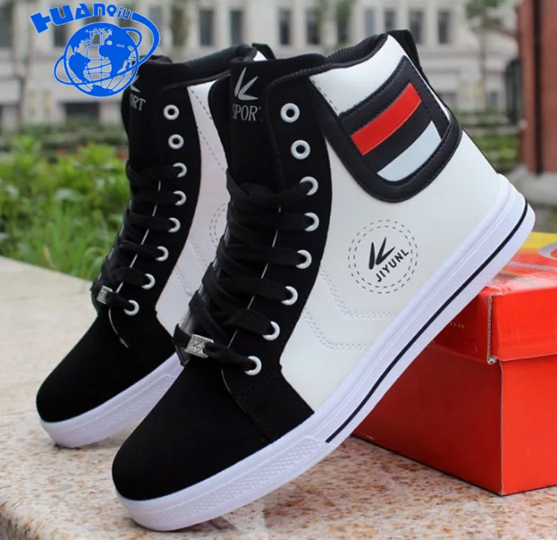 HUANQIU Brand Men Shoes 2018 Spring Fashion Boots Shoes Man High Top Shoes Men Lace Up Casual Shoe Chaussure Plus size 45 ZLL434
HUANQIU Brand Men Shoes 2018 Spring Fashion Boots Shoes Man High Top Shoes Men Lace Up Casual Shoe Chaussure Plus size 45 ZLL434