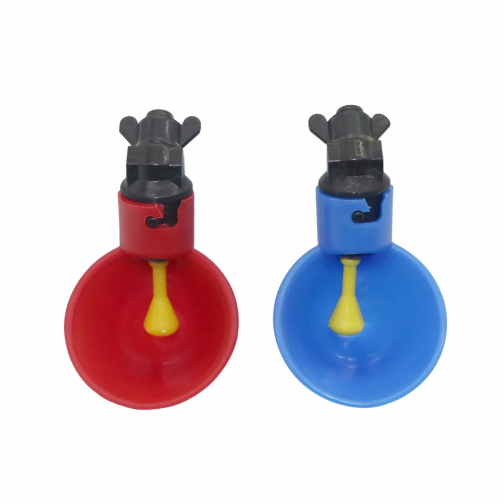 100 Pcs Automatic Chicken Quail Drinker Chicken Waterer Bowl With Yellow Nipple Farm Poultry Drinking Water System With Nut
100 Pcs Automatic Chicken Quail Drinker Chicken Waterer Bowl With Yellow Nipple Farm Poultry Drinking Water System With Nut