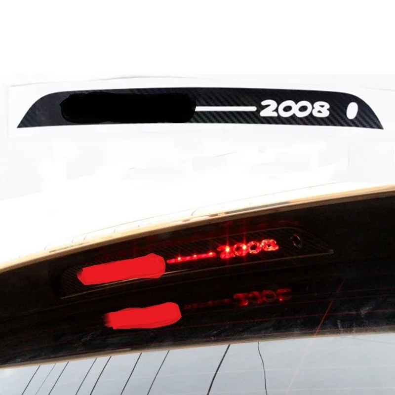carbon fiber Light eyebrow sticker Dedicated for Peugeot 2008 high brake light 1PC sticker car interior accessories
carbon fiber Light eyebrow sticker Dedicated for Peugeot 2008 high brake light 1PC sticker car interior accessories