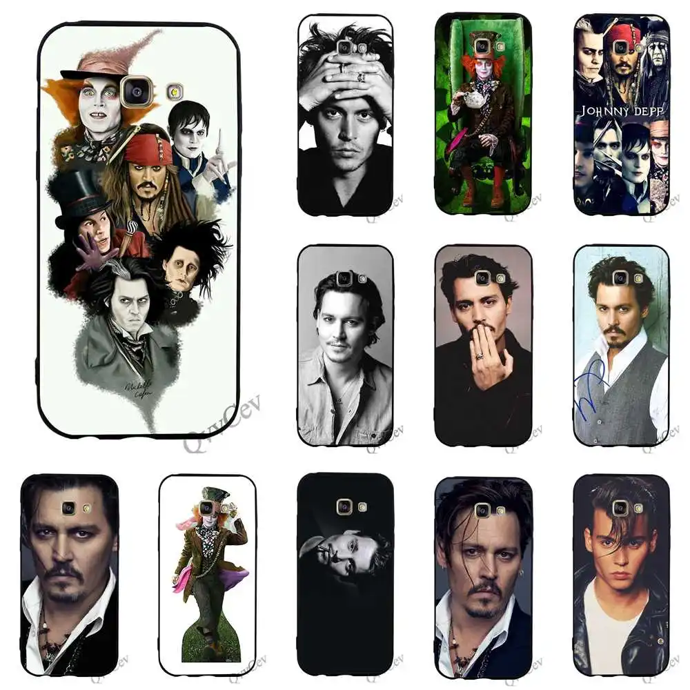 Colorful Johnny depp Phone Cover for Samsung Galaxy A5 Case A3 A6 S6 S7 Edge S8 S9 Plus Note 8 9 Cases Back
Colorful Johnny depp Phone Cover for Samsung Galaxy A5 Case A3 A6 S6 S7 Edge S8 S9 Plus Note 8 9 Cases Back