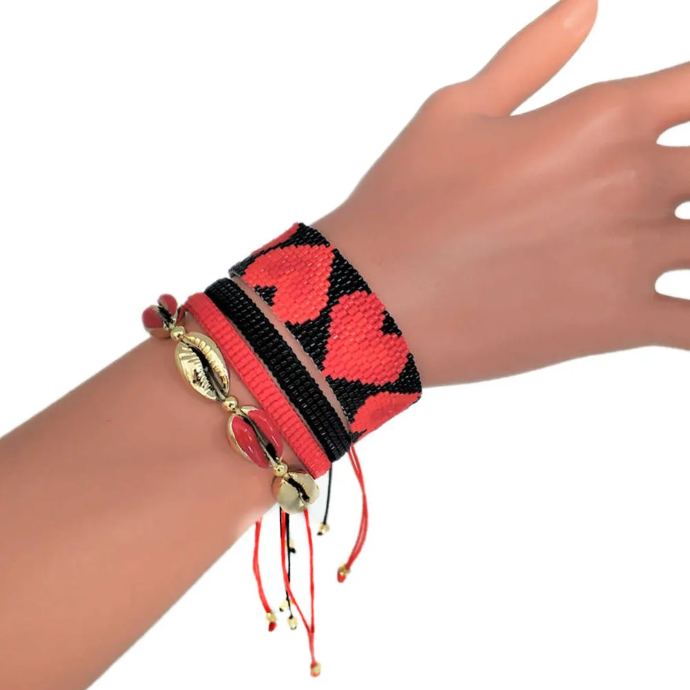 2019 Hot Bohemian Thread Bracelet Set Retro Handmade Boho Heart String Cord Woven Braided Hippie Friendship Bracelets Women Men
2019 Hot Bohemian Thread Bracelet Set Retro Handmade Boho Heart String Cord Woven Braided Hippie Friendship Bracelets Women Men
