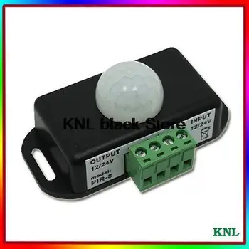 PIR Sensor Controller Human body induction switch, infrared led controler for Lighting Light, DC12V-24V, free shipping
PIR Sensor Controller Human body induction switch, infrared led controler for Lighting Light, DC12V-24V, free shipping