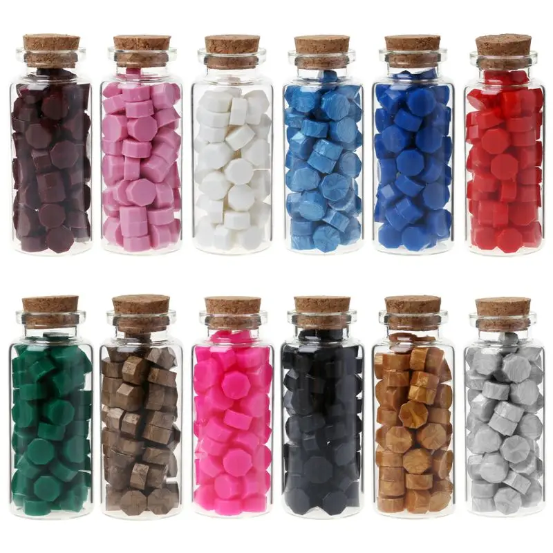 65pcs Sealing Wax Octagon Beads For Retro Seal Stamp Multicolor Wedding Envelope Invitation Card DIY Decor
65pcs Sealing Wax Octagon Beads For Retro Seal Stamp Multicolor Wedding Envelope Invitation Card DIY Decor
