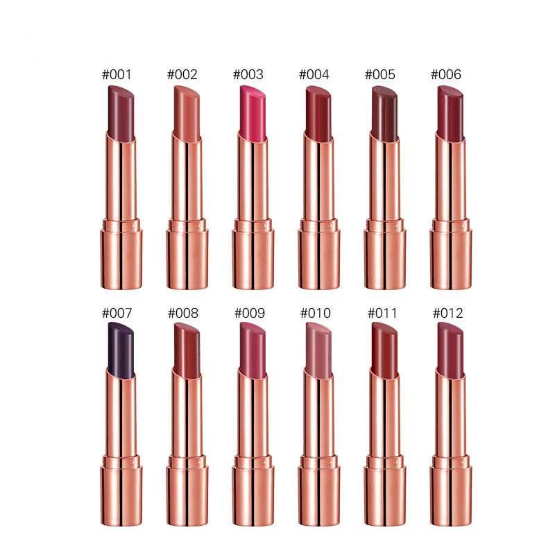 2019 New Waterproof 12colors Nude Matte Lipstick Velvet Lip Stick Sexy Red Brown Pigments Makeup
2019 New Waterproof 12colors Nude Matte Lipstick Velvet Lip Stick Sexy Red Brown Pigments Makeup