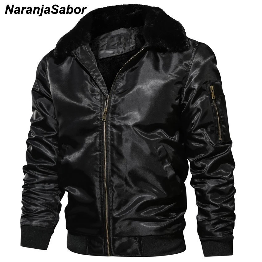 NaranjaSabor Winter Men's Jackets Thick Motorcycle Coat Male Pilot Bomber Jacket Fleece Warm Windbreaker Men Brand Clothing N421
NaranjaSabor Winter Men's Jackets Thick Motorcycle Coat Male Pilot Bomber Jacket Fleece Warm Windbreaker Men Brand Clothing N421