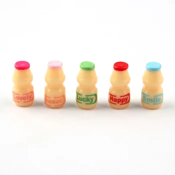 50pcs/lot 11X23mm Kawaii resin Simulation Small beverage bottle resin crafts Cabochon Decorative For diy phone Decoration
50pcs/lot 11X23mm Kawaii resin Simulation Small beverage bottle resin crafts Cabochon Decorative For diy phone Decoration
