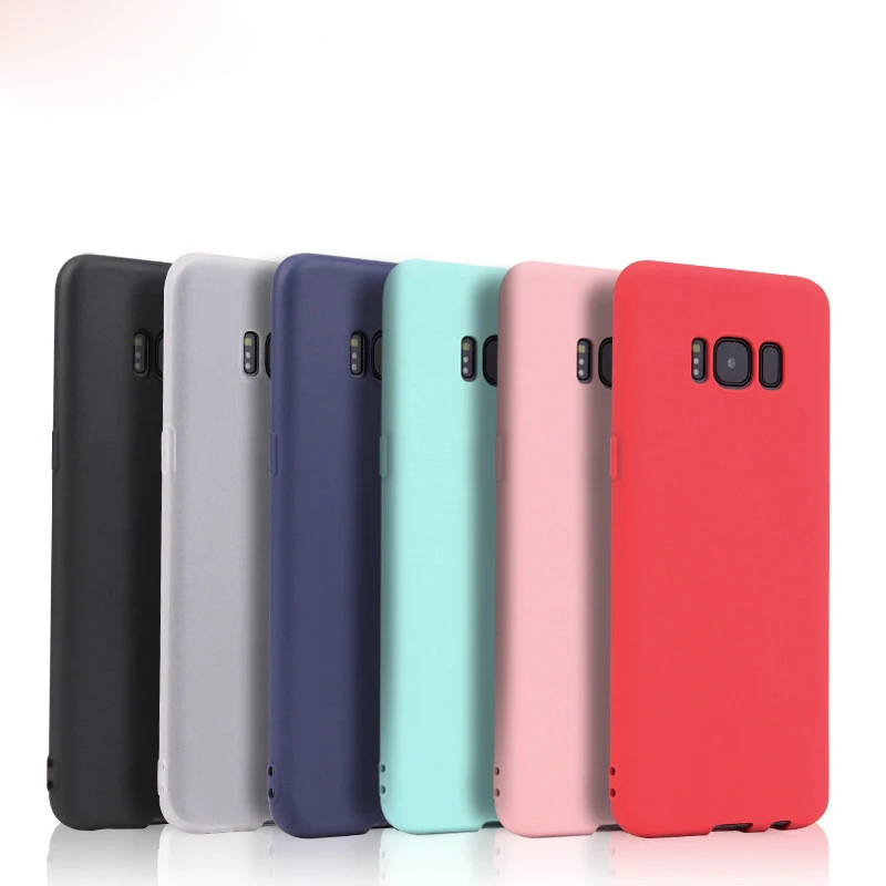 Матовый Силиконовый ТПУ мягкий чехол накладка для Samsung J3 J5 J7 J4 J6 J8 J2 Prime A3 A5 A7 A6 A9 2016