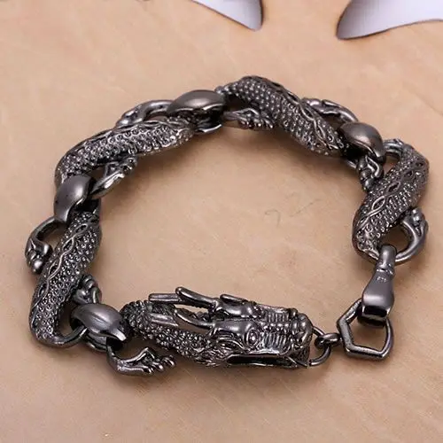 H007 925 free shipping silver bracelet, 925 free shipping silver fashion jewelry Black Dragon Bracelet /atyajlfa aqmajhta
H007 925 free shipping silver bracelet, 925 free shipping silver fashion jewelry Black Dragon Bracelet /atyajlfa aqmajhta