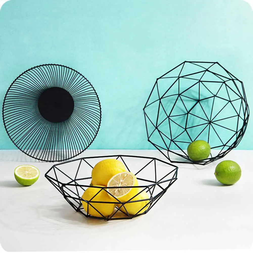 1Pc Fruit Tray Drain Basket Household Iron Fruit Bowl Geometric Patterns LBShipping
1Pc Fruit Tray Drain Basket Household Iron Fruit Bowl Geometric Patterns LBShipping