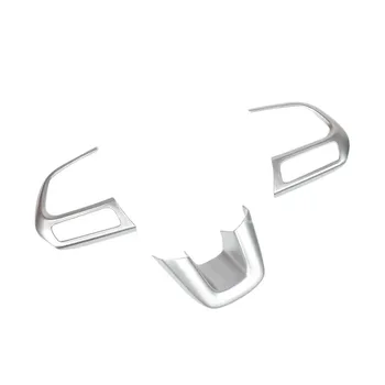 3 Pieces/set Chrome Car styling Interior Decoration Steering Wheel Button Cover Trim For Jeep Compass 2017 Accessories
3 Pieces/set Chrome Car styling Interior Decoration Steering Wheel Button Cover Trim For Jeep Compass 2017 Accessories