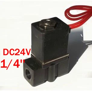 Free Shipping 10PCS 1/4'' port DC24V pvc Plastic Solenoid Valve model 2P025-08 Air, Water, Oil, Gas
Free Shipping 10PCS 1/4'' port DC24V pvc Plastic Solenoid Valve model 2P025-08 Air, Water, Oil, Gas