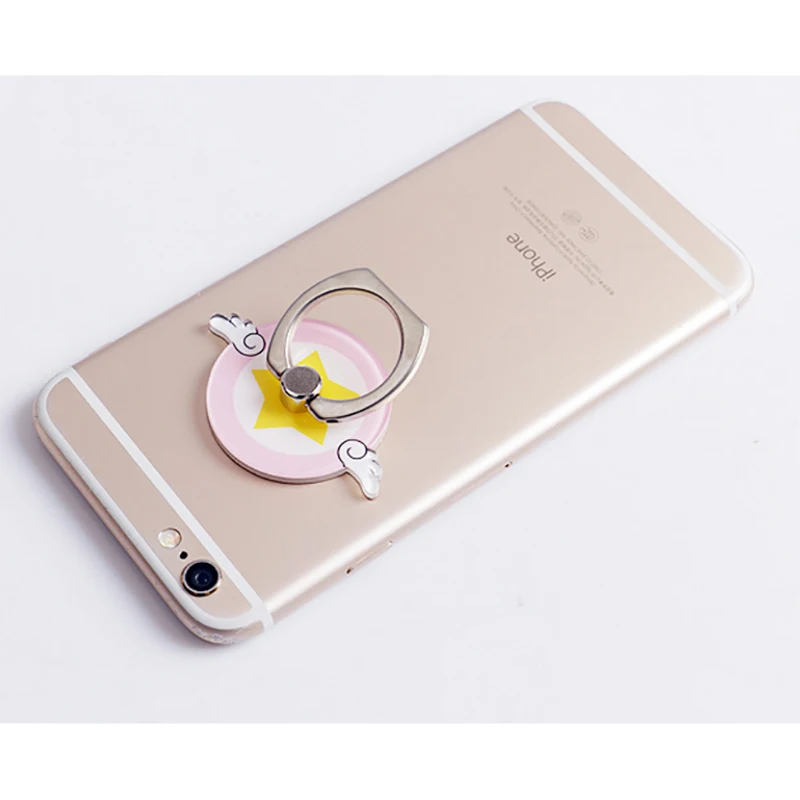 Koteta Anime Sailor Moon Crystal Figure 360 Degree Metal Finger Ring for iphone ipad Luna Black Cat Mobile Phone Support Toy
Koteta Anime Sailor Moon Crystal Figure 360 Degree Metal Finger Ring for iphone ipad Luna Black Cat Mobile Phone Support Toy