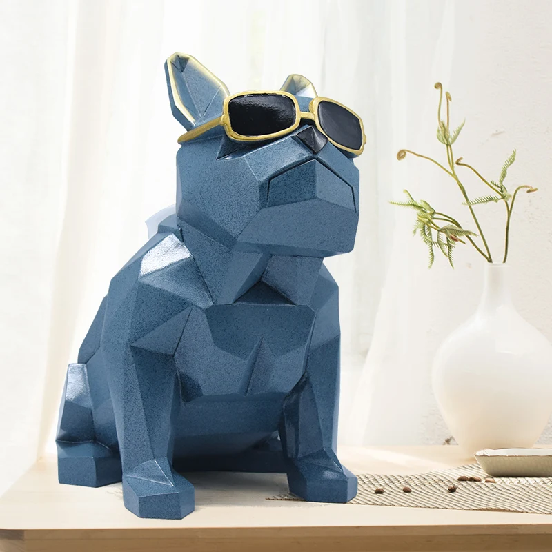 Забавные солнцезащитные очки Bulldog, украшение из смолы, скульптура, геометрическое искусство, классная собака, украшение для дома
Забавные солнцезащитные очки Bulldog, украшение из смолы, скульптура, геометрическое искусство, классная собака, украшение для дома