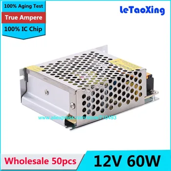 50pcs 12V 5A 60W 110V-220V Lighting Transformer,High quality LED driver for LED strip 3528 5050 power supply, Free shipping
50pcs 12V 5A 60W 110V-220V Lighting Transformer,High quality LED driver for LED strip 3528 5050 power supply, Free shipping