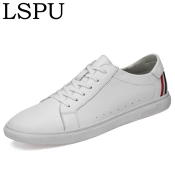 New Arrival Fashion Men Skateboarding Shoes Lace Up Breathable Casual Sneakers Men Genuine Leather Men Trainers Shoes Size 37-44
New Arrival Fashion Men Skateboarding Shoes Lace Up Breathable Casual Sneakers Men Genuine Leather Men Trainers Shoes Size 37-44