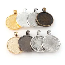 10pc Inner Size 20/25mm Gold Sliver 8 Colors Double-sided Necklace Pendant Setting Cabochon Cameo Base Jewelry Making Findings
10pc Inner Size 20/25mm Gold Sliver 8 Colors Double-sided Necklace Pendant Setting Cabochon Cameo Base Jewelry Making Findings