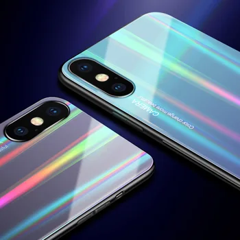 30pcs/Lot For iPhone XR XS Max Tempered Glass Case Aurora Gradual Change Soft Edge Hybrid Phone Cover For iPhone 7 8 6S Plus
30pcs/Lot For iPhone XR XS Max Tempered Glass Case Aurora Gradual Change Soft Edge Hybrid Phone Cover For iPhone 7 8 6S Plus
