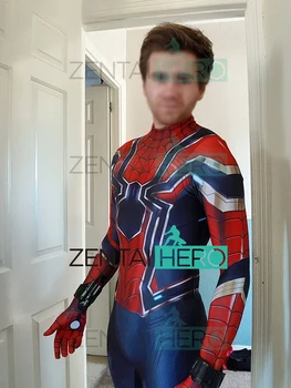 Free Shipping 3D Printed Iron MCU Spider-Man Costume Avengers Infinity War Spiderman Cosplay Superhero Zentai Bodysuit 18051701
Free Shipping 3D Printed Iron MCU Spider-Man Costume Avengers Infinity War Spiderman Cosplay Superhero Zentai Bodysuit 18051701