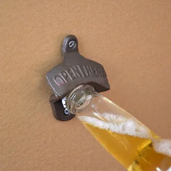200pcs Retro Metal Wall Hanging Bottle Openers with Screws Wall Mounted Fixed Vintage Beer Opener Tools for Bar KTV wen6742
200pcs Retro Metal Wall Hanging Bottle Openers with Screws Wall Mounted Fixed Vintage Beer Opener Tools for Bar KTV wen6742