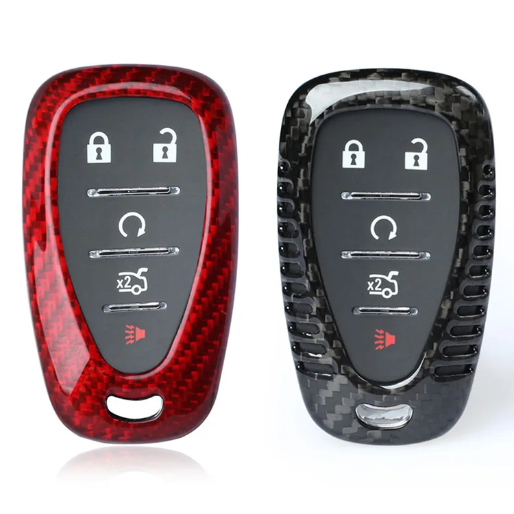 Carbon Fiber Car Remote Key Case Fob Shell Cover for Chevrolet Camaro Cruze Volt Spark Bolt Malibu Trax Sonic 2016 2017 2018
Carbon Fiber Car Remote Key Case Fob Shell Cover for Chevrolet Camaro Cruze Volt Spark Bolt Malibu Trax Sonic 2016 2017 2018