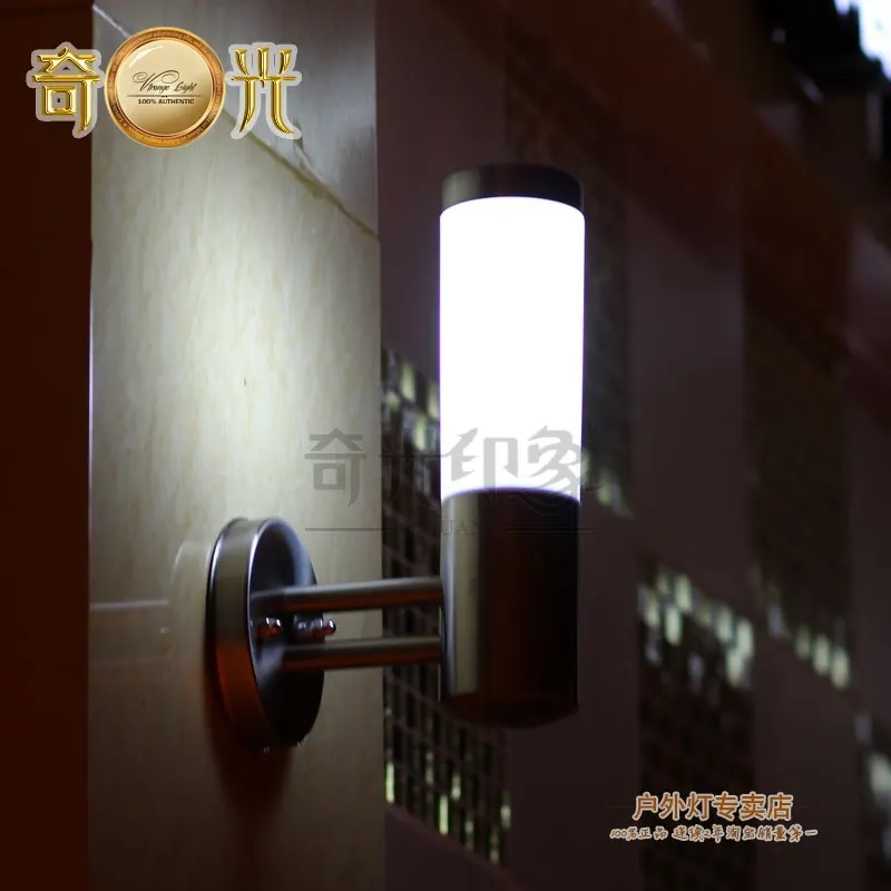 Stainless steel wall Lamp indoor/outdoor brief sconce led outdoor waterproof balcony gazebo led porch light 5W E27 Bulb
Stainless steel wall Lamp indoor/outdoor brief sconce led outdoor waterproof balcony gazebo led porch light 5W E27 Bulb