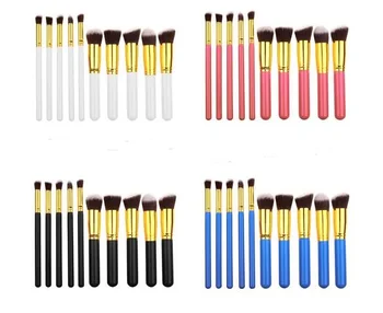 10 Pcs Superior Professional Soft Cosmetic Make Up Brush Set Woman's Toiletry Kit Makeup Brushes Kabuki Brush
10 Pcs Superior Professional Soft Cosmetic Make Up Brush Set Woman's Toiletry Kit Makeup Brushes Kabuki Brush