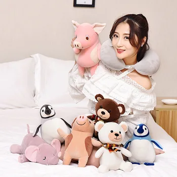 New Creative Deformation Neck Pillow Travel Neck Pillow Dual-purpose U Pillow Seconds Into 8 Inch Doll Plush Toys
New Creative Deformation Neck Pillow Travel Neck Pillow Dual-purpose U Pillow Seconds Into 8 Inch Doll Plush Toys