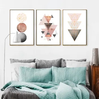 Modern Abstract Pink Moon Oil Painting Geometry Round Triangle Poster Scandinavian Decor Living Room Cuadros Decoration
Modern Abstract Pink Moon Oil Painting Geometry Round Triangle Poster Scandinavian Decor Living Room Cuadros Decoration