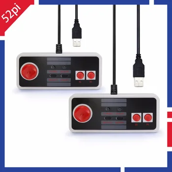 2Pcs/Lot! New Wired USB Gamepad Game Controller Turbo Edition for Raspberry Pi / PC / Mac Hardware Platforms
2Pcs/Lot! New Wired USB Gamepad Game Controller Turbo Edition for Raspberry Pi / PC / Mac Hardware Platforms